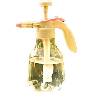 Health & Beauty PRODUCT Vattningskanna 1,5L Stor Kapacitet Fin Dimspruta Handhållen Tryckspruta för Växter gul