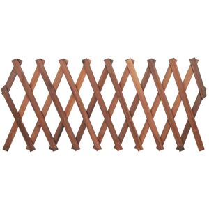 GoolRC Expanderbara klättergaller för växter Utdragbart staket av furu för växtstöd