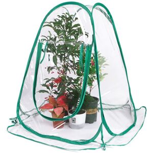 Meterk Växthus Mini Plant Cover Pop Up PVC Växthus Backyard Skyddar för blomsterodling trädgårdsarbete transparent