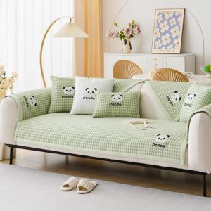 Binchi Lighting Appliances Soffkudde Sommar Ny Halkfri Matta Läderkudde Sval Känsla Ryggstöd Handduk 70*70cm