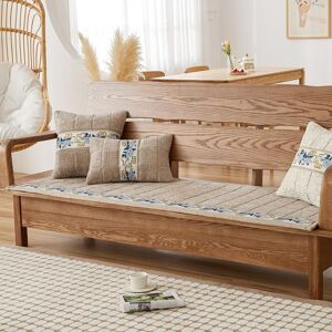 BC-Warm Home Ny Kinesisk Sittdyna Chenier Massivt Trä Mahogny Soffdyna Halkskydd Överdrag Handduk Hushållsmadrass Förtjockad För Alla Årstider 70*150cm