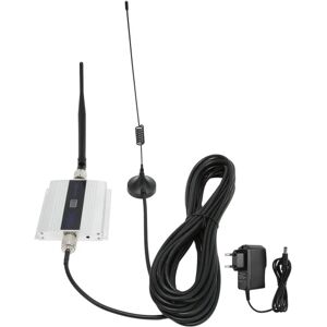 Mobil Repeater för CDMA 850MHz Mobiltelefon Signal Repeater Booster Amplifier Extender 100V till 240V Silver EU-kontakt