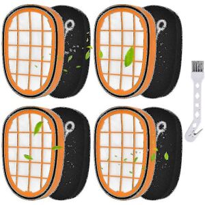4-pack filter för Philips Speedpro Max Aqua Handheld Fc6812 Fc6813