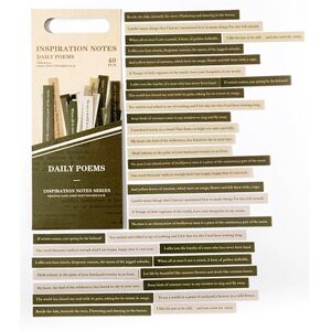 40 st Retro Skrivmaskinsstil Scrapbook Stickers Inspirerande Vintage Estetiska Journalföringsdekaler för Planerare Korttillverkning Dagliga Dikter