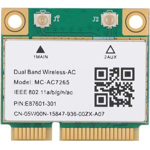 Intel Dual Band Wireless AC 7265 Bluetooth 4.2 Gigabit Mini PCIE Nätverkskort