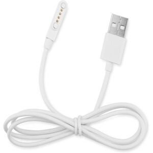 Universell Smartwatch Laddare Kompatibel med KW88 KW18 GT88 G3 Smartwatch USB Ström 4-Pin Magnetisk Laddningskabel