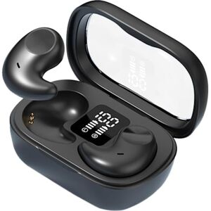 Trådlösa Öronproppar för Sömn Brusreducering Bluetooth 5.4 Passar Bra i Örat och Är Lämpliga för Sidosovare Svart YEMAESRE
