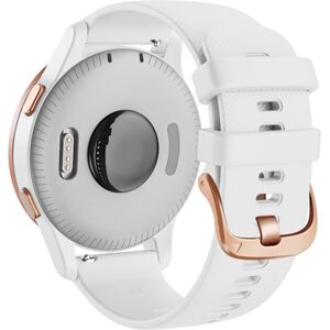 18 mm 20 mm rem för Garmin Venu Sq 2 Plus Vivoactive 4S Smartwatch Armband Venu 3S 2S Vivoactive 3 5 Ersättningsarmband Vit 18mm Bredd