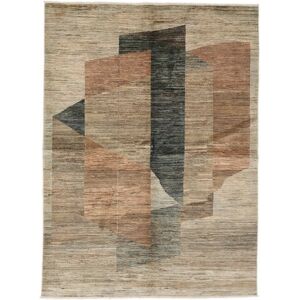 Handknuten. Ursprung: Afghanistan Battuta Matta 170X240 Ullmatta Brun/Orange Matta