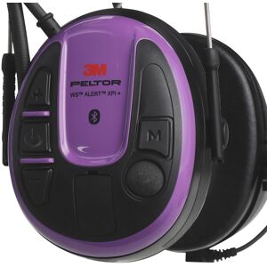 3M Peltor Ws Alert Xpi+ Hörselskydd Bluetooth & Mobilapplikation, Hjässbygel, Hörselskydd