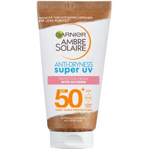 Garnier Ambre Solaire Anti-Dryness Super Uv Spf50+ Solkräm Ansikte Nude Garnier