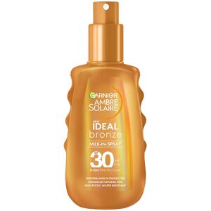 Garnier Ambre Solaire Ideal Bronze Milk-In-Spray, With Spf30 For A Even And Glowing Tan Solkräm Kropp Nude Garnier