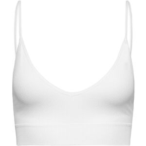 Bra Seamless Rib Top Lingerie Bras & Tops Soft Bras Tank Top Bras White Lindex