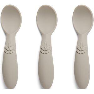 Ella Silic Spoon 3-Pack Home Meal Time Cutlery Beige Nuuroo