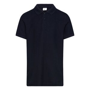 Top Ss Pique Tops T-shirts Polo Shirts Short-sleeved Polo Shirts Navy Lindex