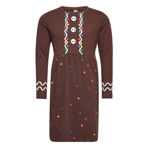 Nightdress Christmas Santa Gin Dresses & Skirts Dresses Casual Dresses Long-sleeved Casual Dresses Brown Lindex