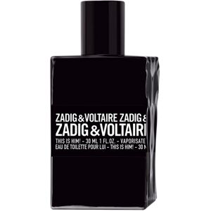 This Is Him! Edt 30 Ml Parfym Eau De Parfum Nude Zadig & Voltaire Fragrance