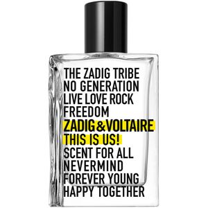 This Is Us! Edt 30 Ml Parfym Eau De Toilette Zadig & Voltaire Fragrance