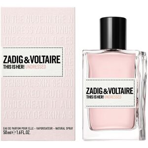 This Is Her! Undressed Edp 50 Ml Parfym Eau De Parfum Nude Zadig & Voltaire Fragrance