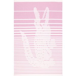 Lebastan Beach Towel Home Textiles Bathroom Textiles Towels & Bath Towels Beach Towels Pink Lacoste Home