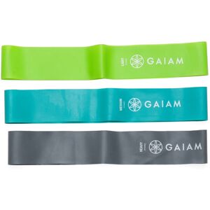 Gaiam Restore Mini Band Kit 3-Pack Sport Sports Equipment Yoga Equipment Yoga Blocks And Straps Multi/patterned Gaiam