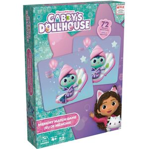 Gabby´s Dollhouse Memo W/72 Cards Toys Puzzles And Games Games Memory Multi/patterned Gabby's Dollhouse