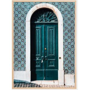 Bildverkstad Green Door Poster (30x40 Cm)