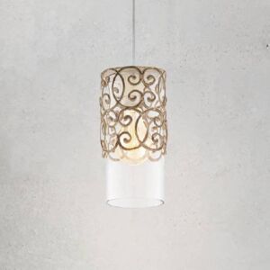 EGLO Taklampa Vintage brun