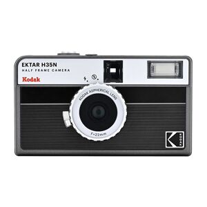 Kodak EKTAR H35N Film Camera Striped Black