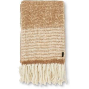 Jakobsdals Almond Mohair Pläd Beige