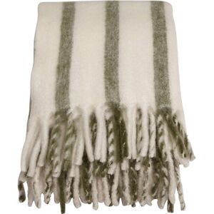 SoffaDirekt Morgan Pläd Rand Grön