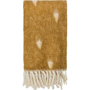 Wikholm Form Dolly Pläd Bärnsten/vit