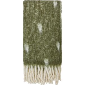 Wikholm Form Dolly Pläd Grön/vit