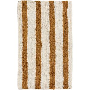Madam Stoltz Badrumsmatta 50x80 Senapsgul/offwhite