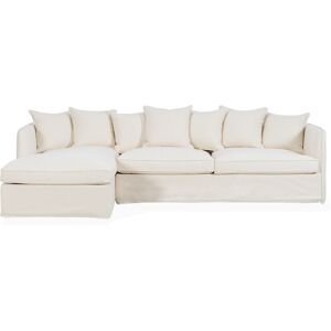 SoffaDirekt Stedford Bäddsoffa Divan Vänster Beige