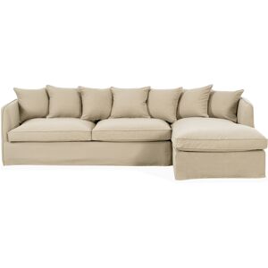 SoffaDirekt Stedford Bäddsoffa Divan Höger Khaki