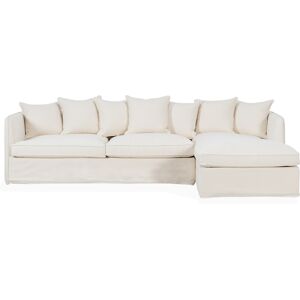 SoffaDirekt Stedford Bäddsoffa Divan Höger Beige