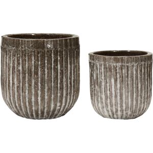 House Doctor Pharao Kruka 2-Set Brun