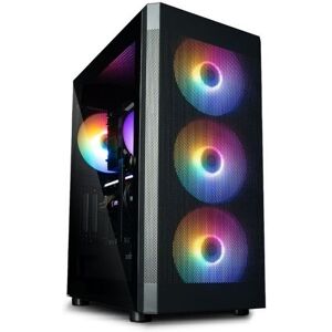 Zalman I4 TG ATX Mid Tower PC-chassi 4 RGB-fläktar