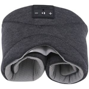 INF Bluetooth Sleep Eye Mask med vitt brus Svart