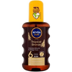 Nivea - Sun Tropical Bronze Oil Spray SPF6 - Unisex, 200 ml