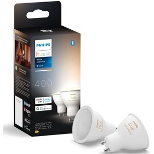 Philips Hue White Ambiance GU10 400lm 2-pack