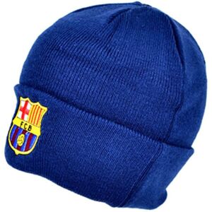 FC Barcelona Officiell stickad vinterfotbollsbössa Beanie Hat