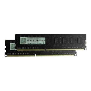 G.Skill NT Series - DDR3 - sats - 16 GB: 2 x 8 GB - DIMM 240-pin - 1600 MHz / PC3-12800 - CL11 - 1.5 V - ej buffrad - icke ECC