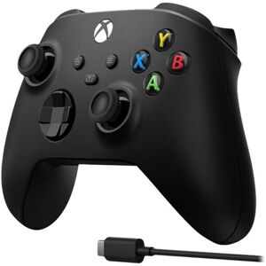 Xbox Wireless Controller + USB-C Cable - Spelkontroll - trådlös - Bluetooth - för PC, Microsoft Xbox One, Android, iOS, Microsoft Xbox Seri