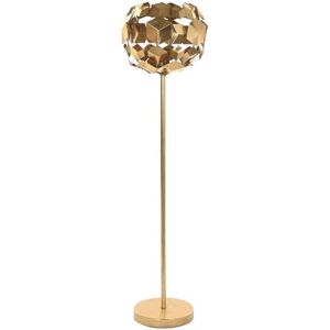 Golvlampa DKD Home Decor Gyllene Metall Modern Geometrisk (28 x 28 x 103 cm)