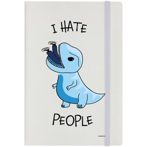 Grindstore I Hate People Dinosaur A5 Anteckningsbok