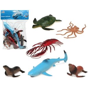 BigBuy Kids Set of Wild Animals Ocean 6 Pieces