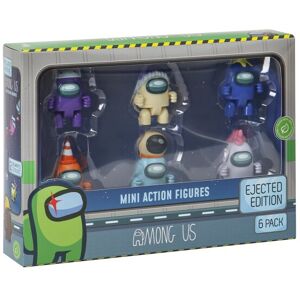 Among Us Mini Actionfigurer 6-pack Lyxlåda - flera varianter