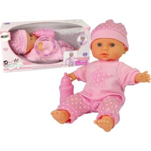 Lean Cars Imports leantoys Baby Doll Sweet Baby Pink Bottle Sounds